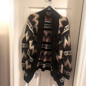 Open Cardigan Sweater